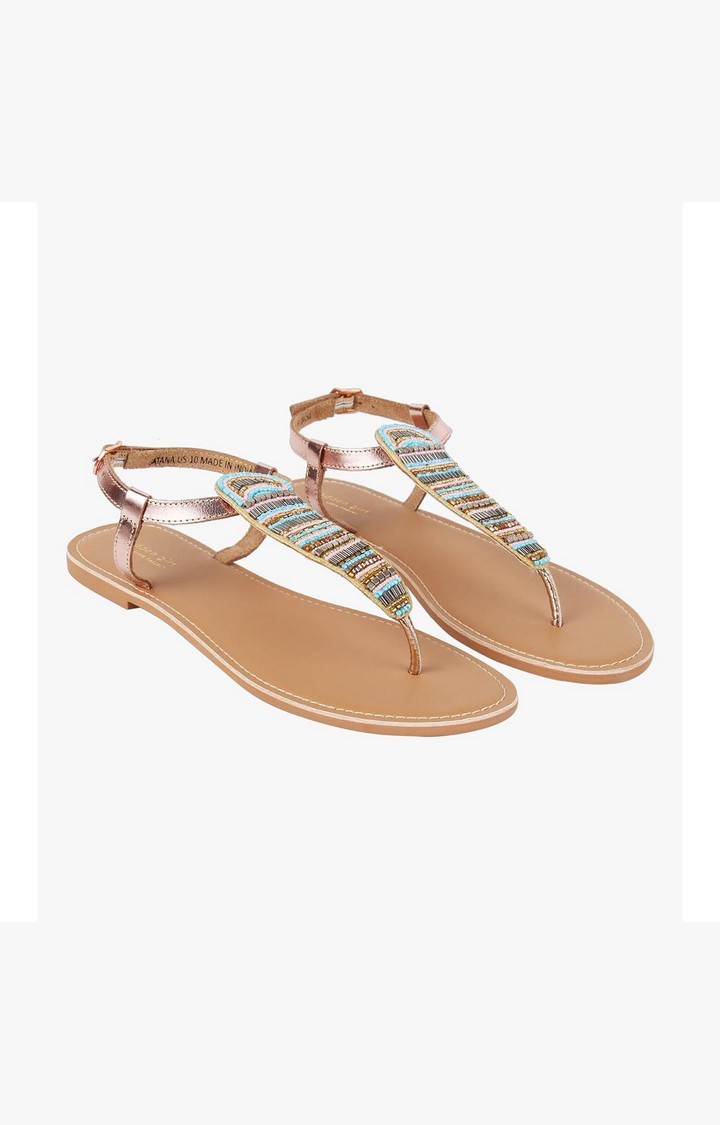 Satana Blue Flats