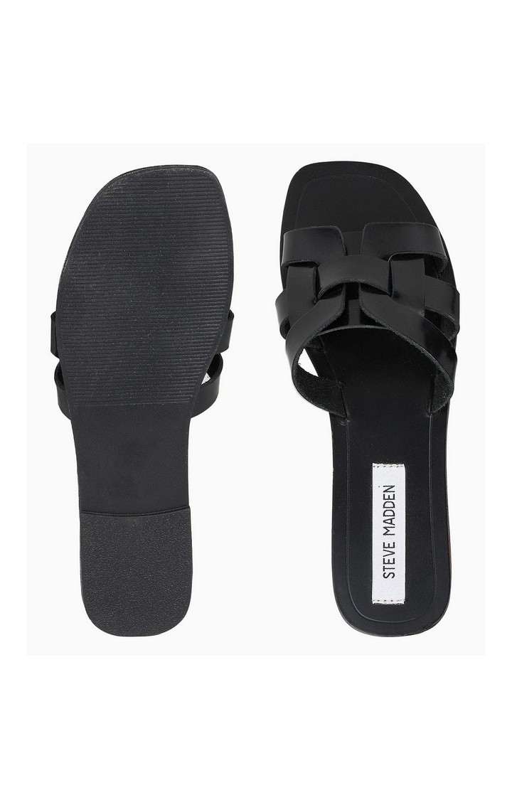 Sicily Black Flats