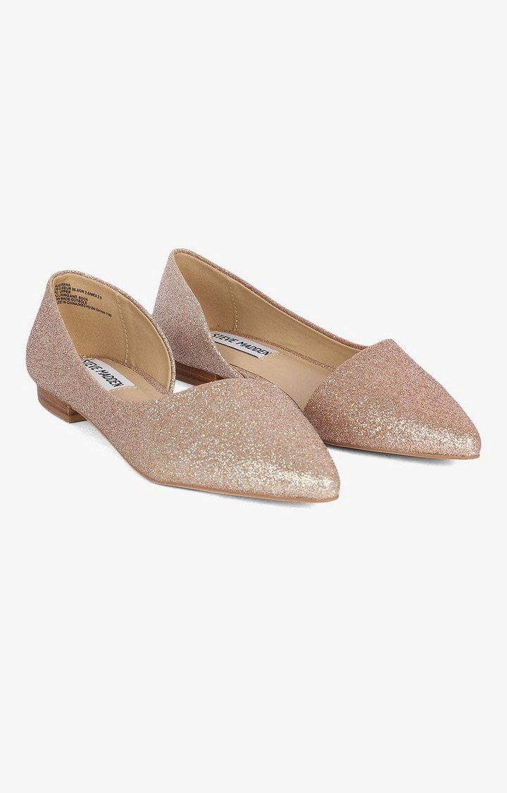 Audriana Pink Closed Flats & Ballerinas