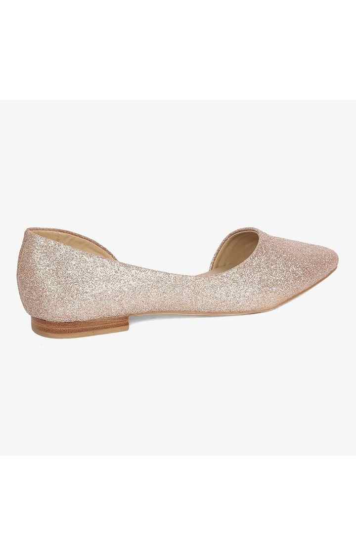 Audriana Pink Closed Flats & Ballerinas