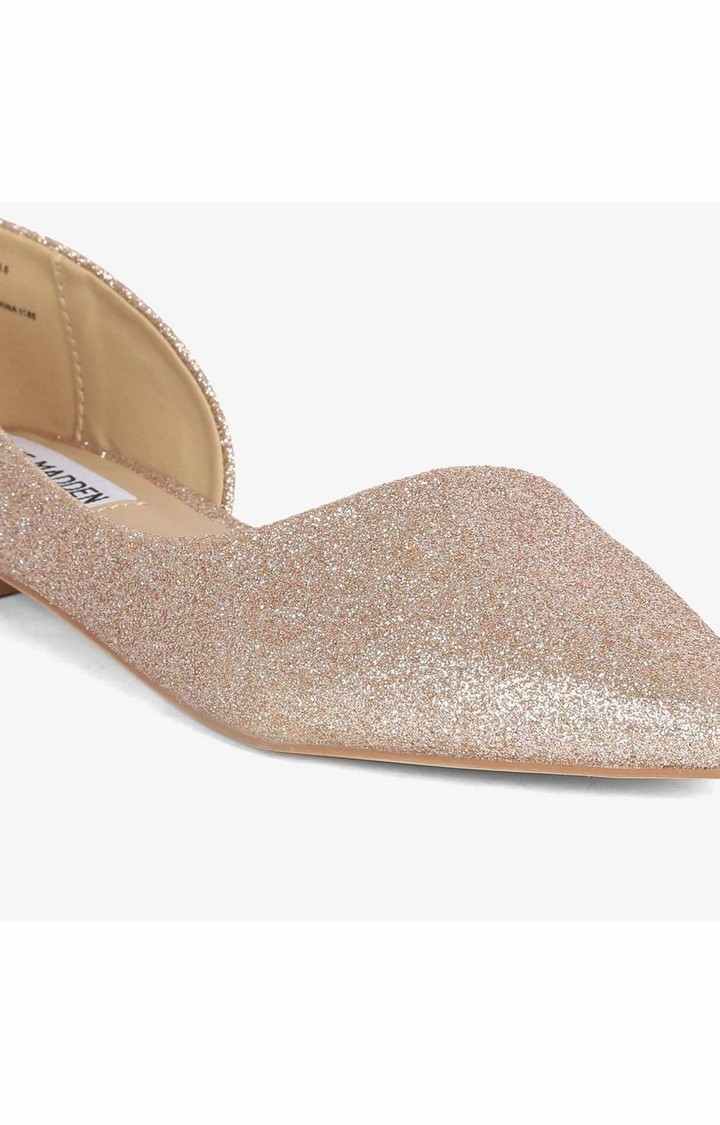 Audriana Pink Closed Flats & Ballerinas