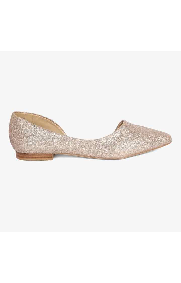 Audriana Pink Closed Flats & Ballerinas
