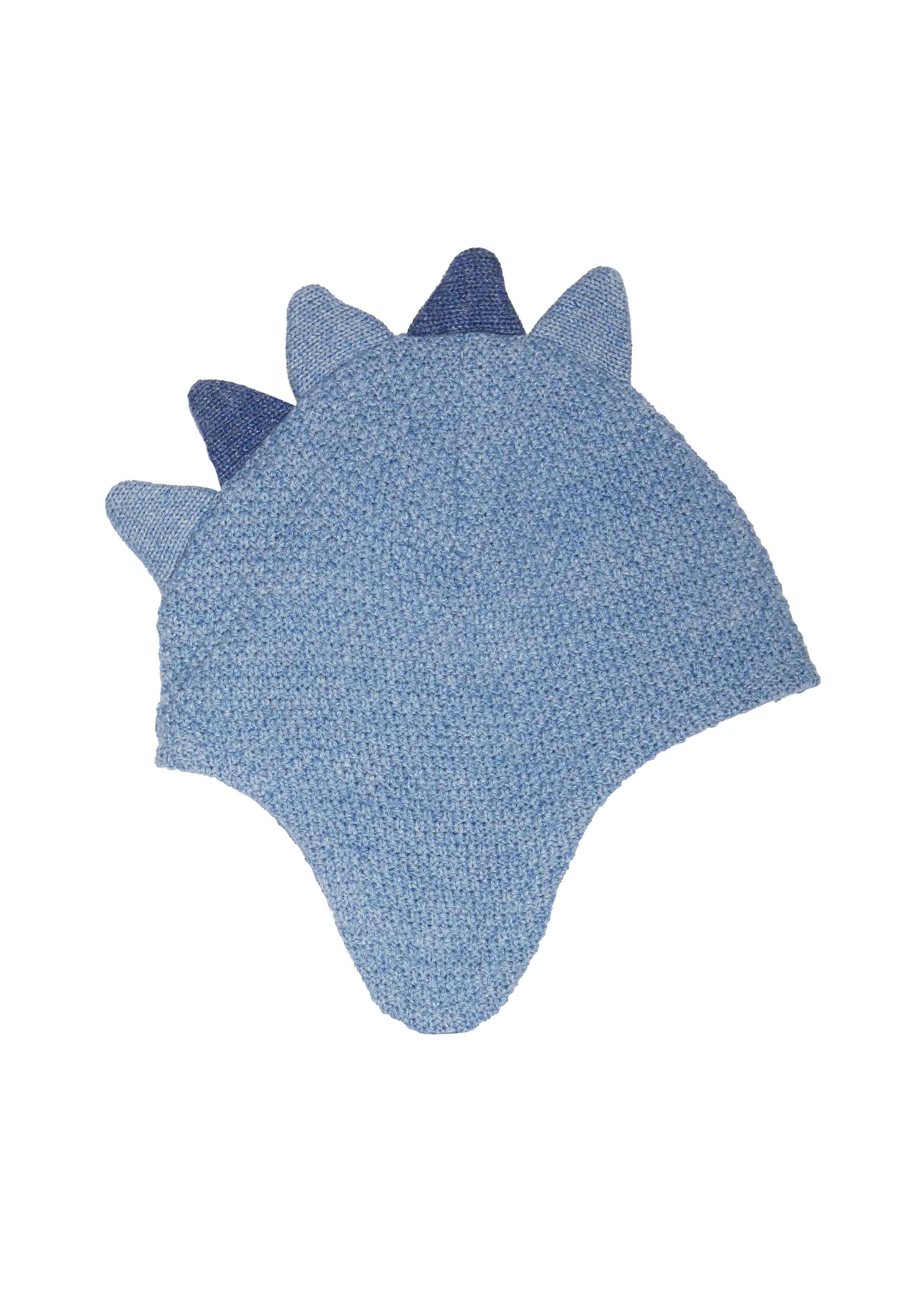 Boys Dinosaur Spike Hat - Blue