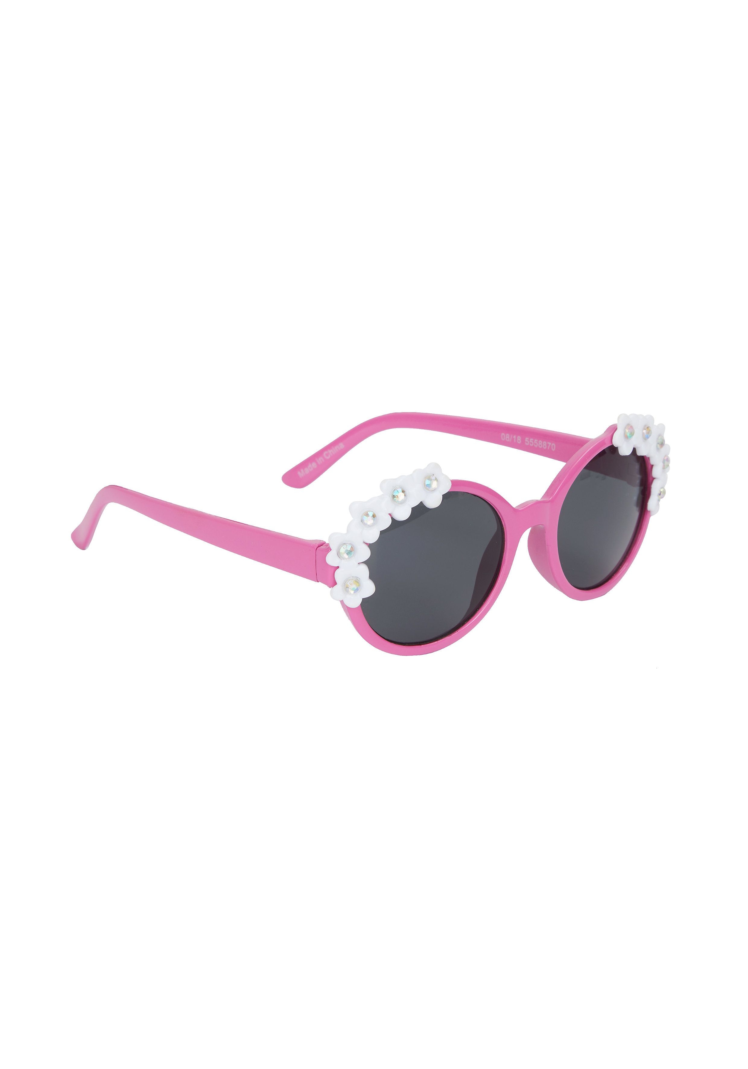 Mothercare | Girls Pink 3D Flower Sunglasses - Pink 0