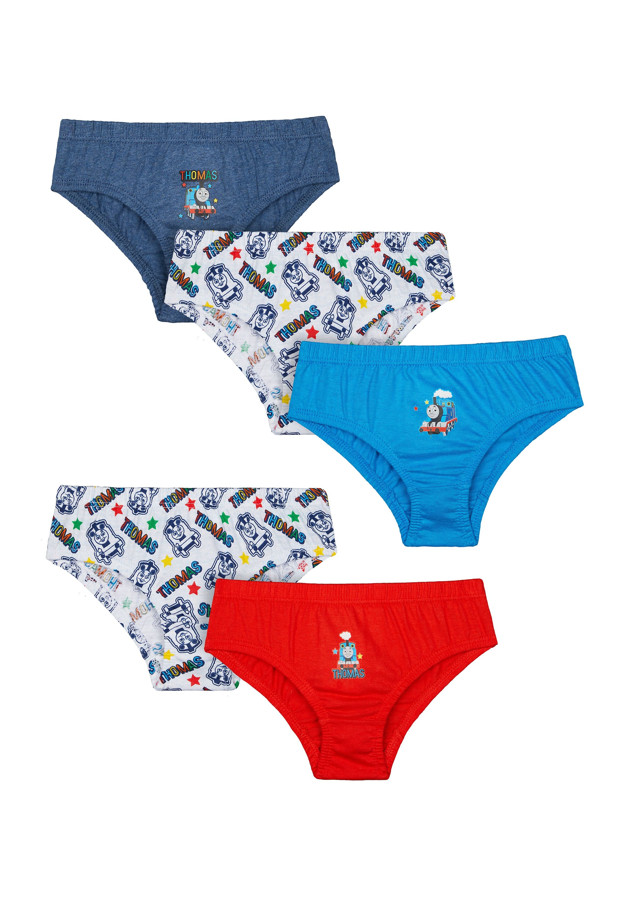 Mothercare | Boys Thomas The Tank Engine Briefs - 5 Pack - Blue 0
