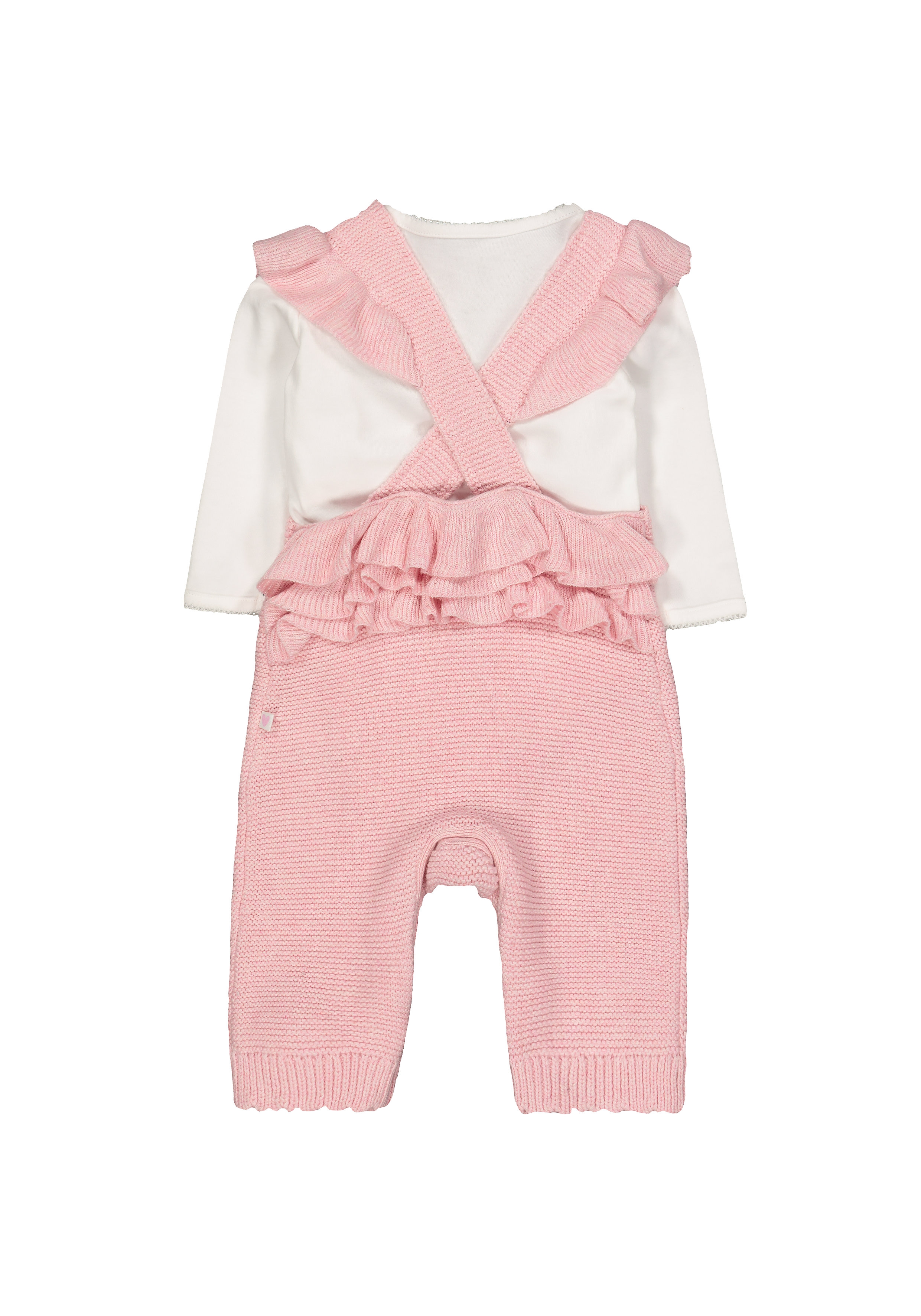 Mothercare | Pink Solid Twin Set 1