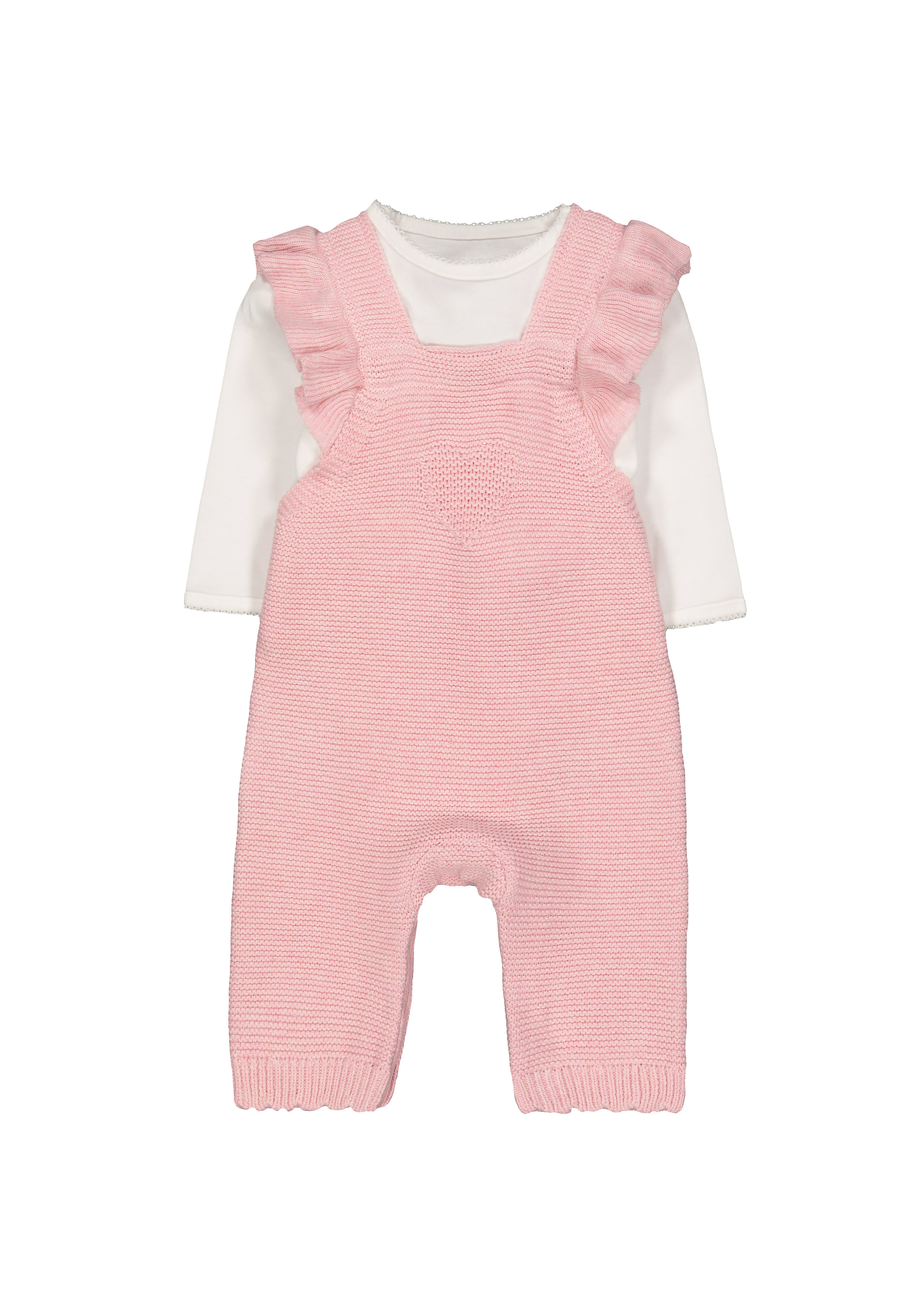 Mothercare | Pink Solid Twin Set 0