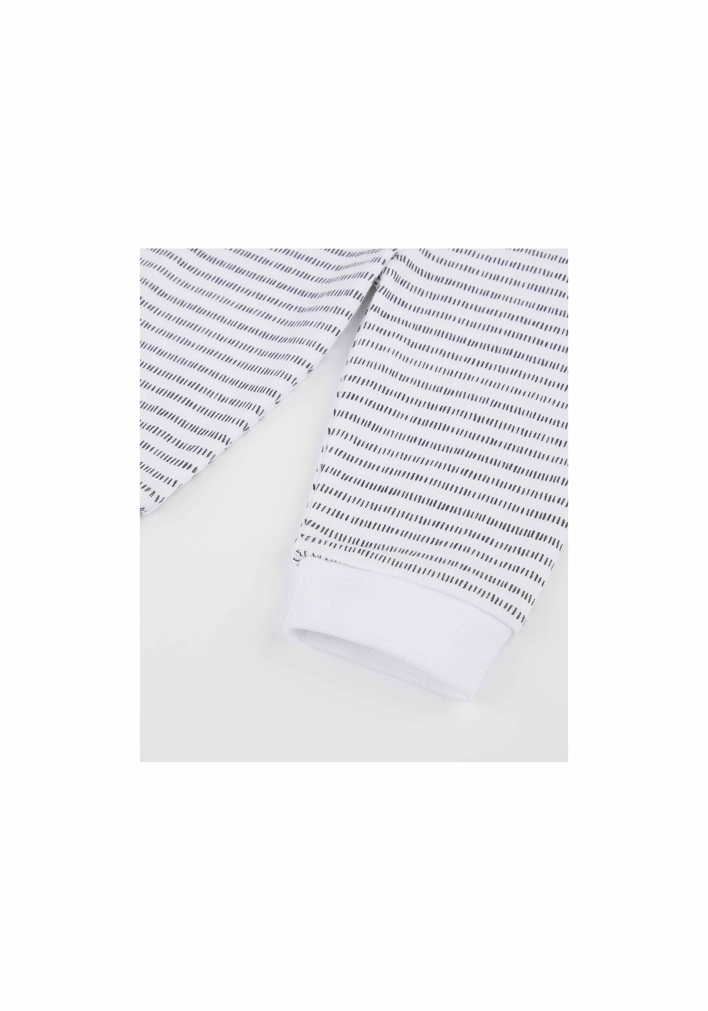 Blue and White Printed Romper - Pack of 2
