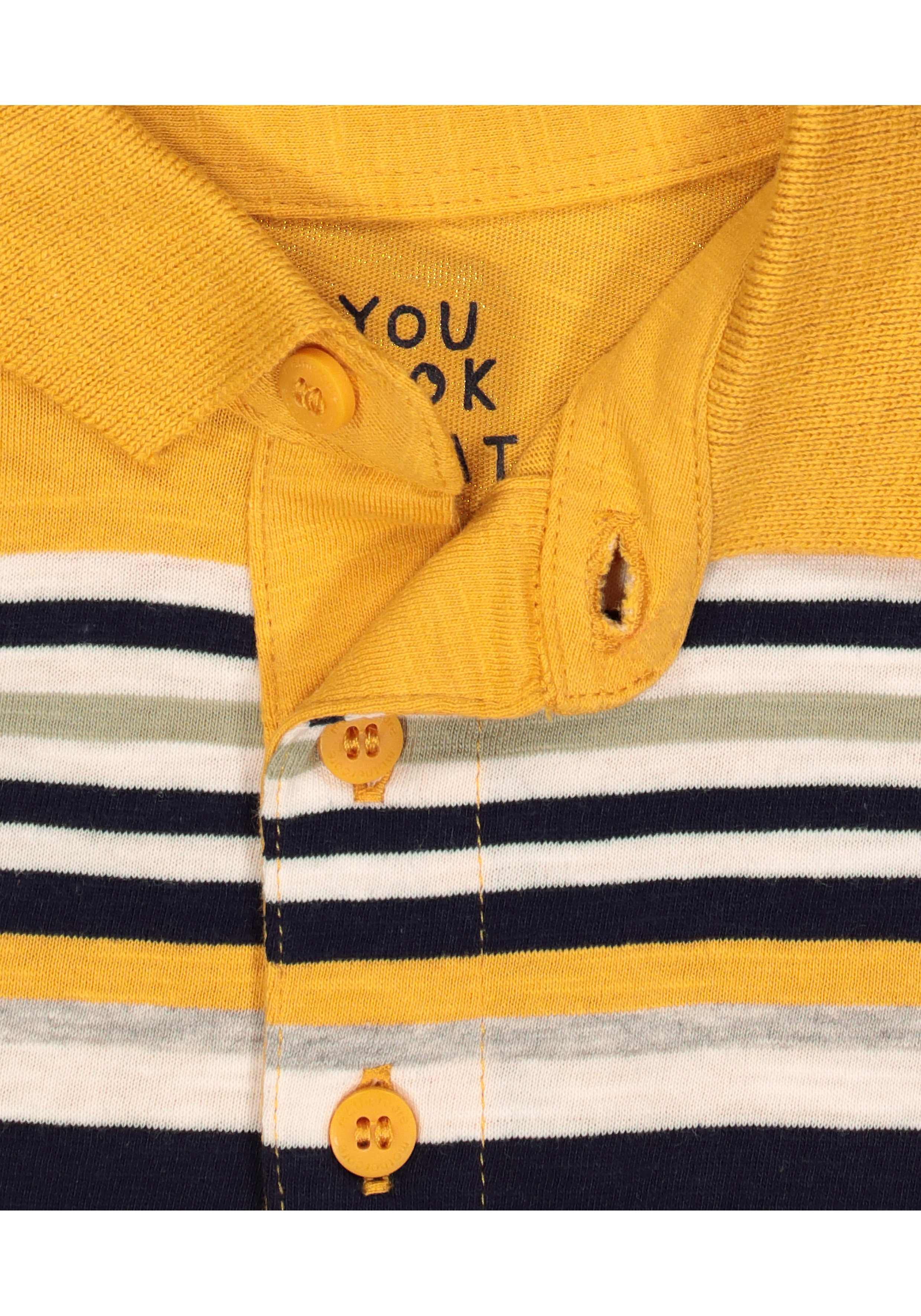 Mothercare | Yellow Striped T-Shirt 2