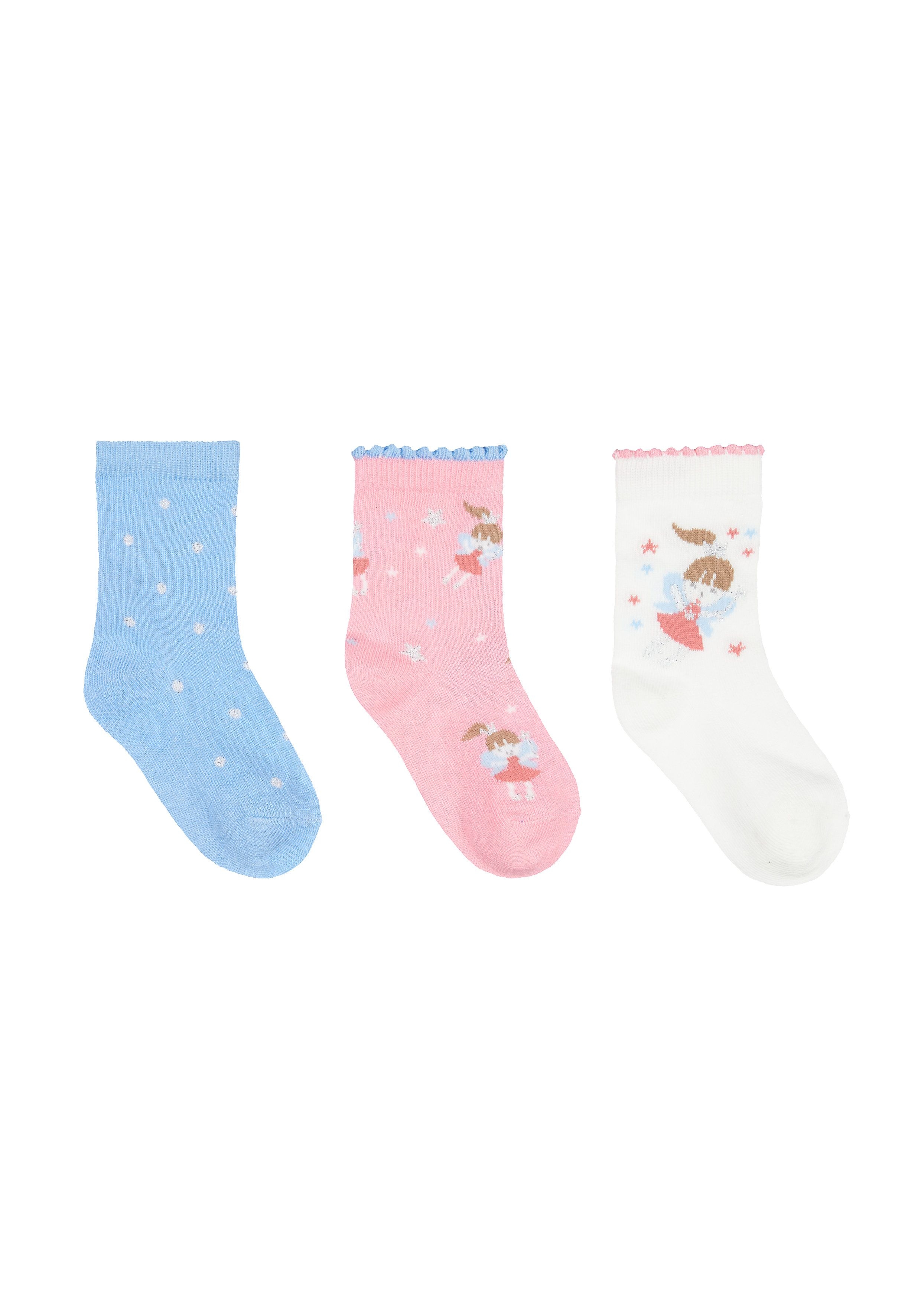 Mothercare | Fairy Socks - 3 Pack 0