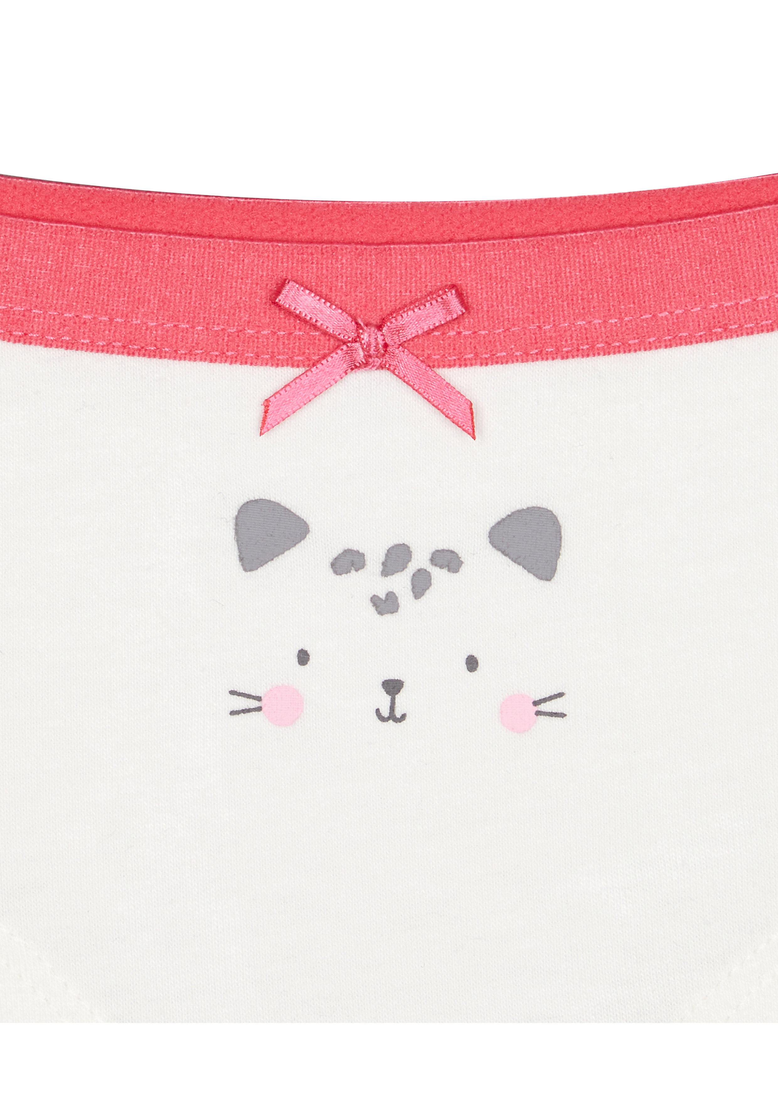 Mothercare | Pink Cat Leopard Briefs - Pack of 3 1