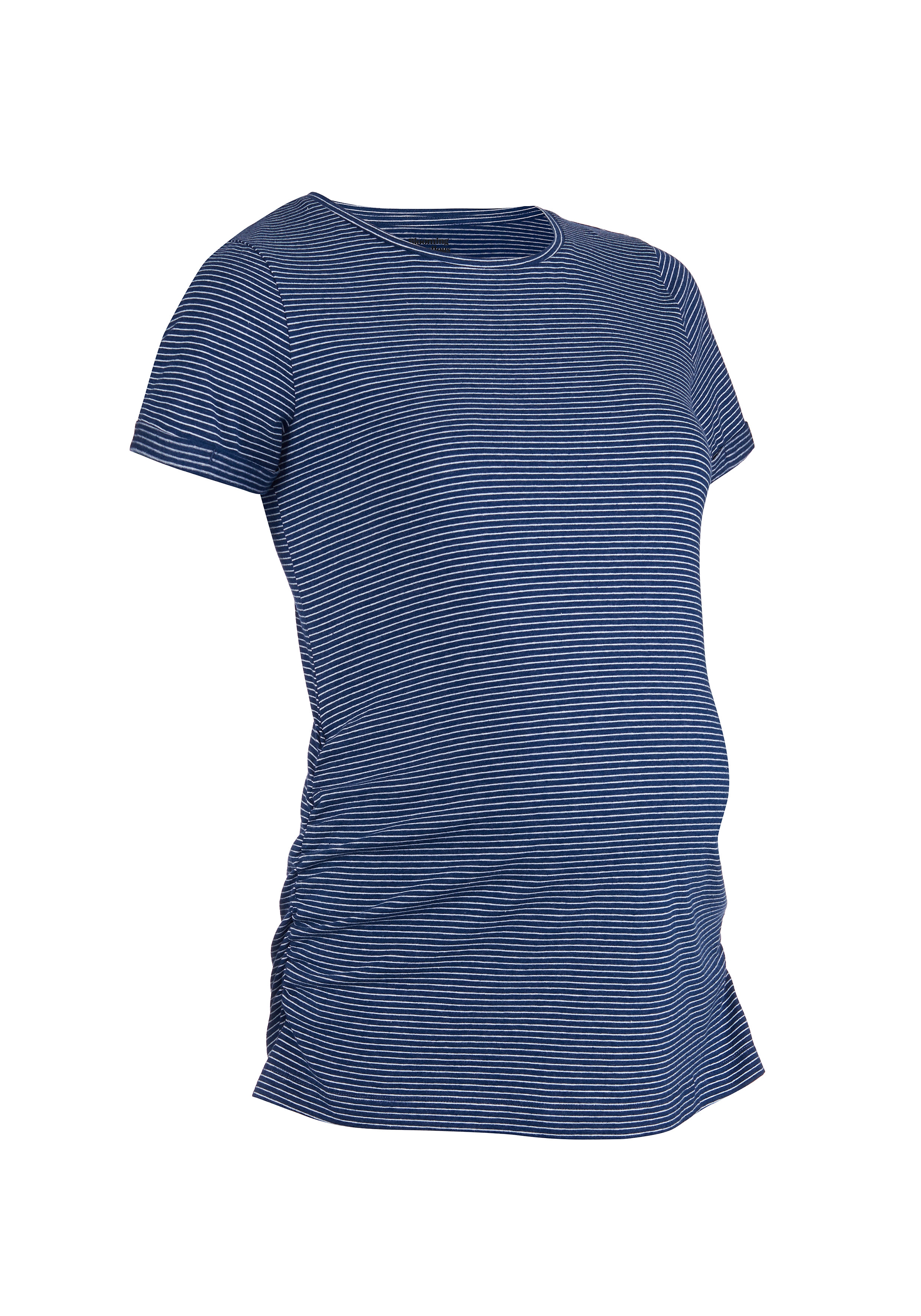 Mothercare | Women Half Sleeves T-Shirt Striped - Blue 0
