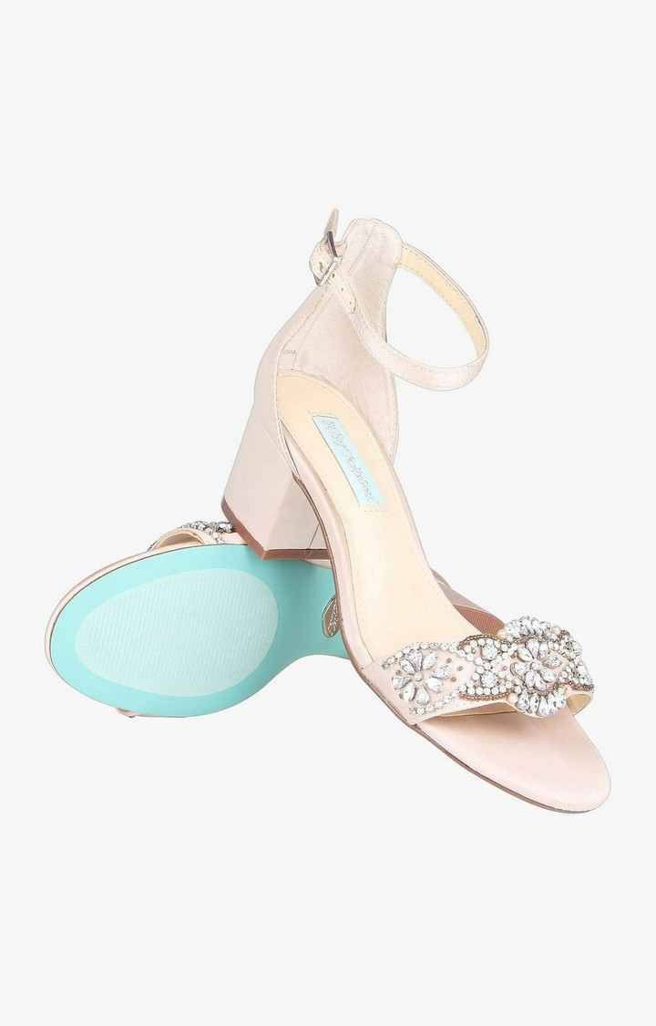 Sb-Mel Gold Heel Sandals