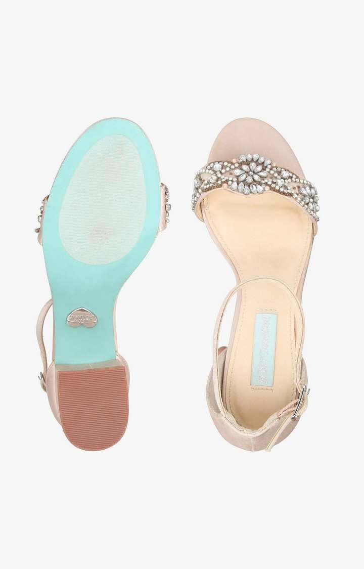 Sb-Mel Gold Heel Sandals