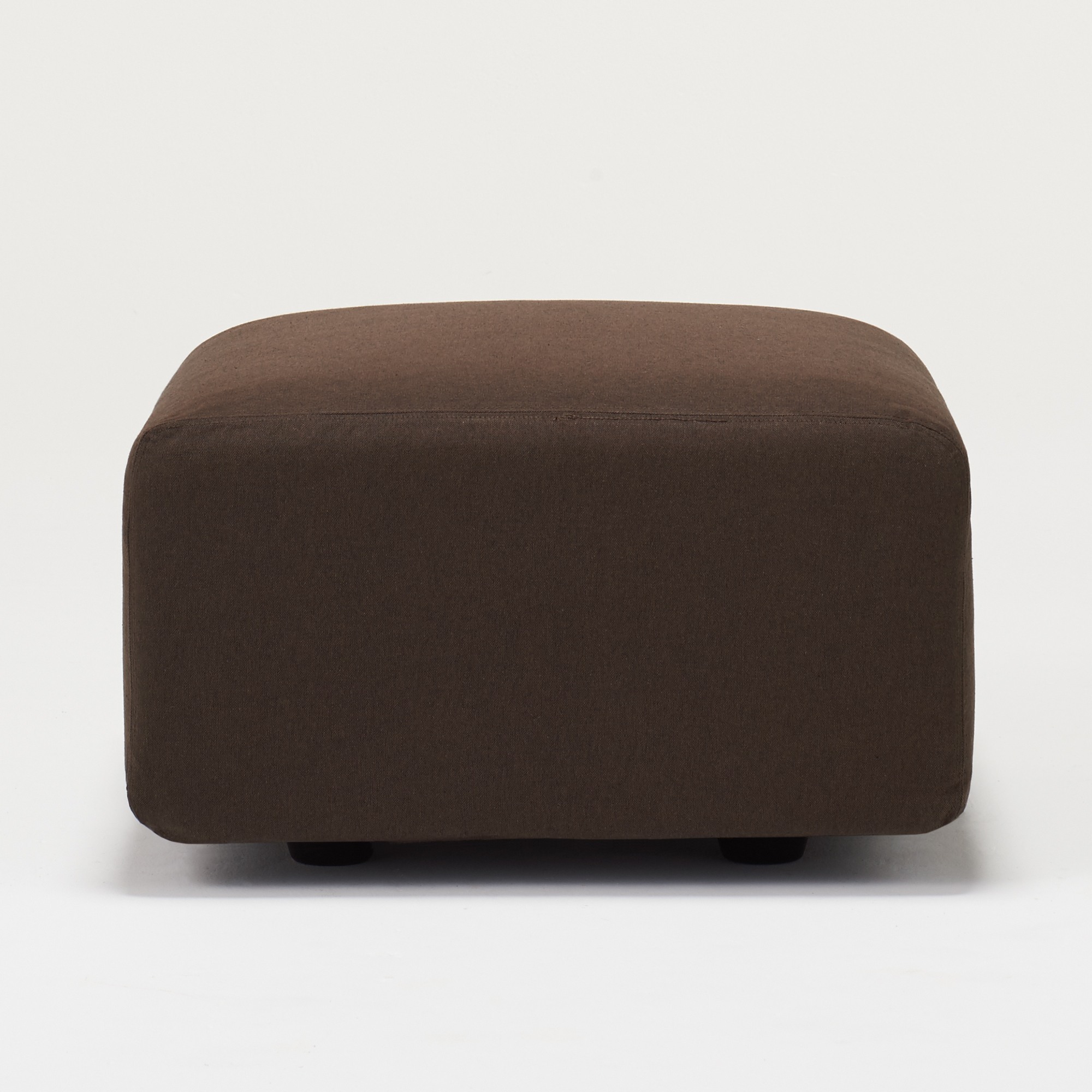 COTTON COVER FOR UNIT SOFA OTTOMAN / S / DARKBR