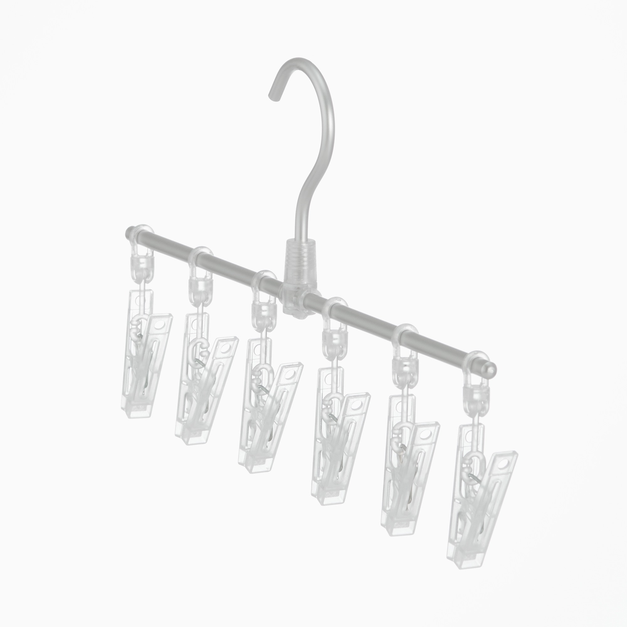 ALUMINIUM STRAIGHT-LINE HANGER WITH PEGS