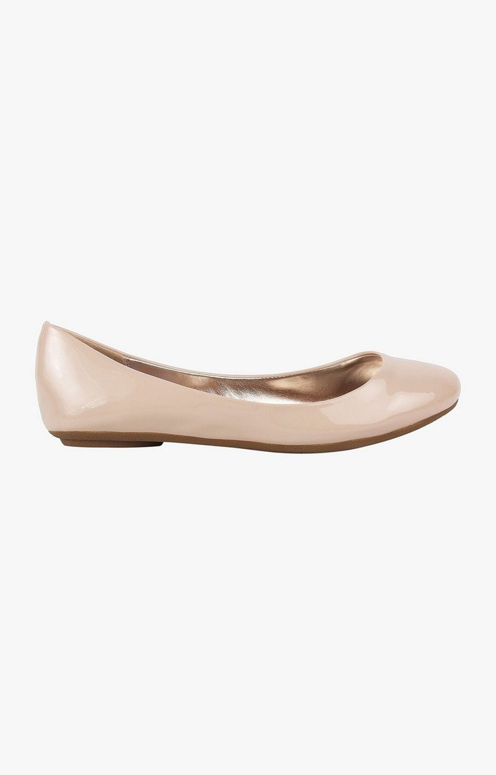 P-Heavenn Red Closed Flats & Ballerinas