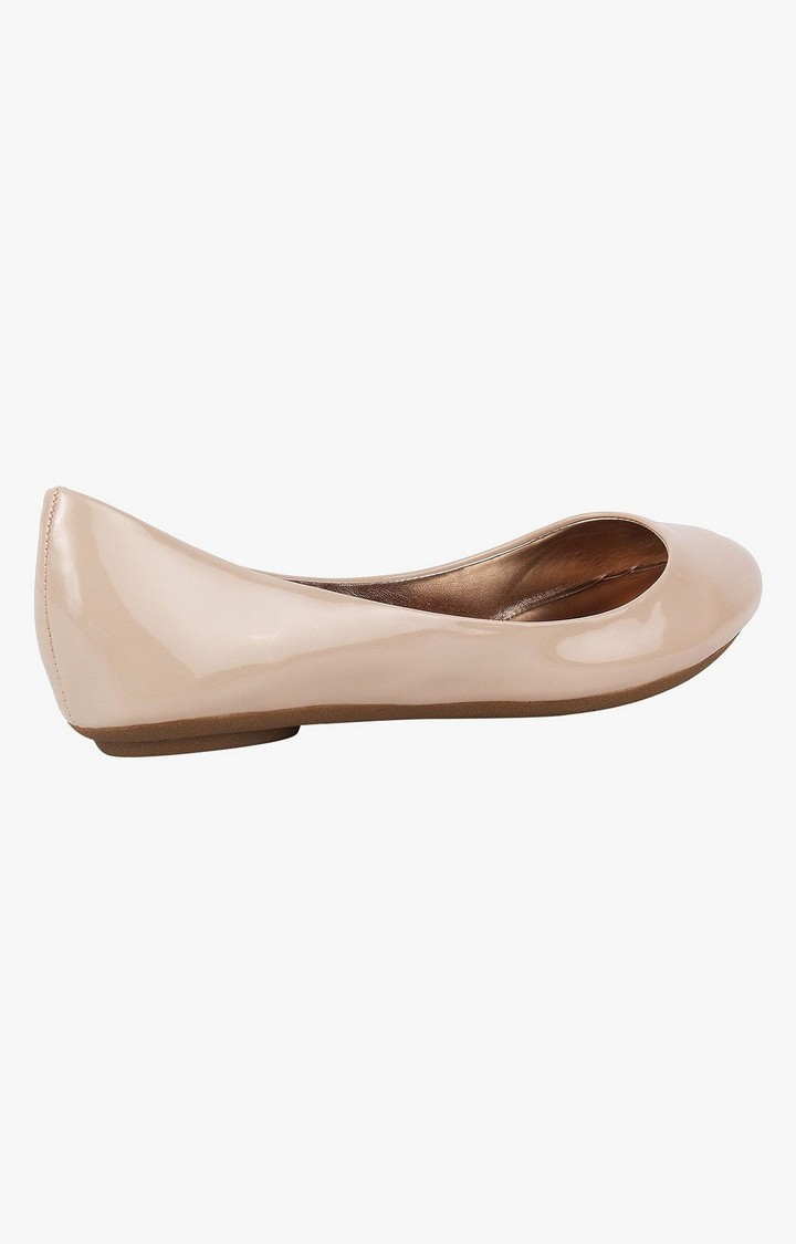 P-Heavenn Red Closed Flats & Ballerinas