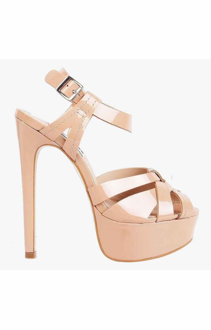 Aubrey Pink Heel Sandals