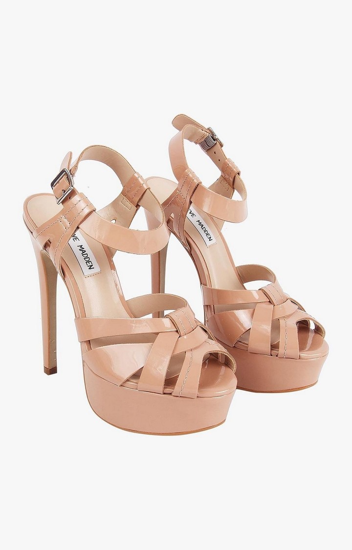 Aubrey Pink Heel Sandals