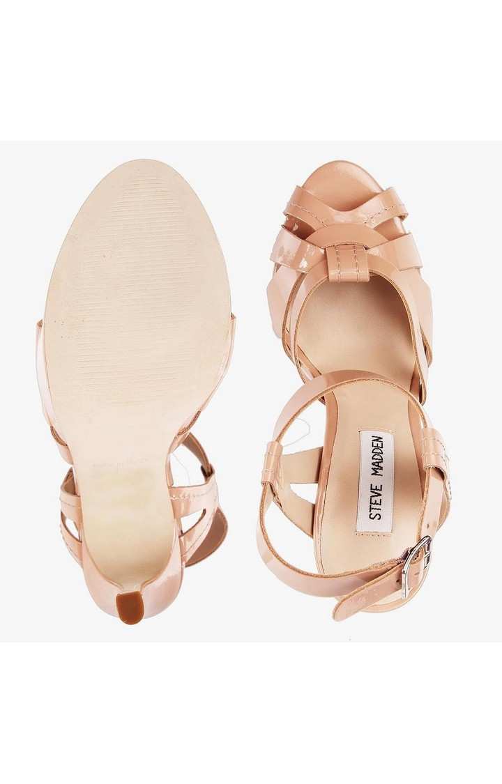 Aubrey Pink Heel Sandals