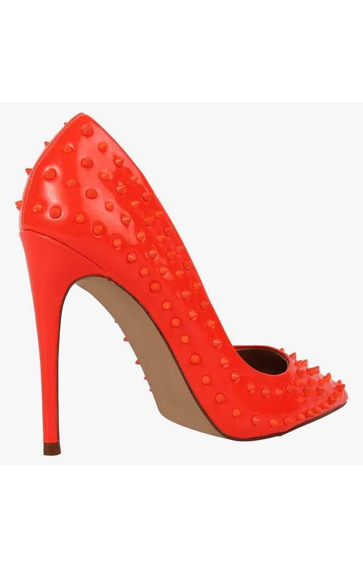 Daisie-S Orange Pumps