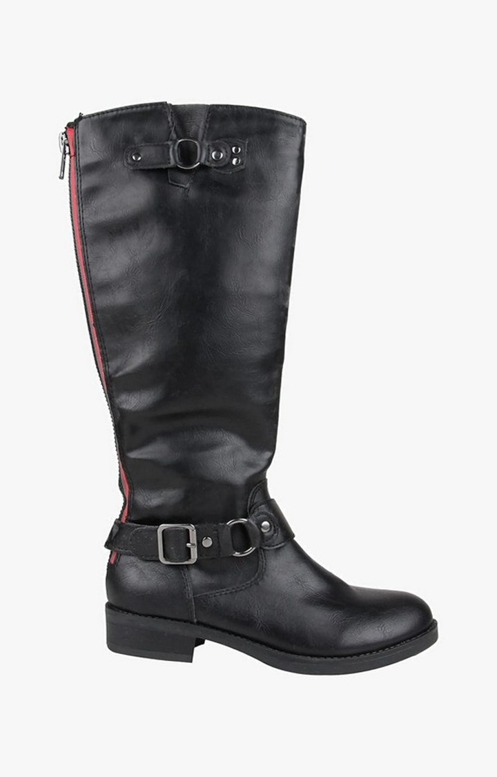 Fayettee Black Boots