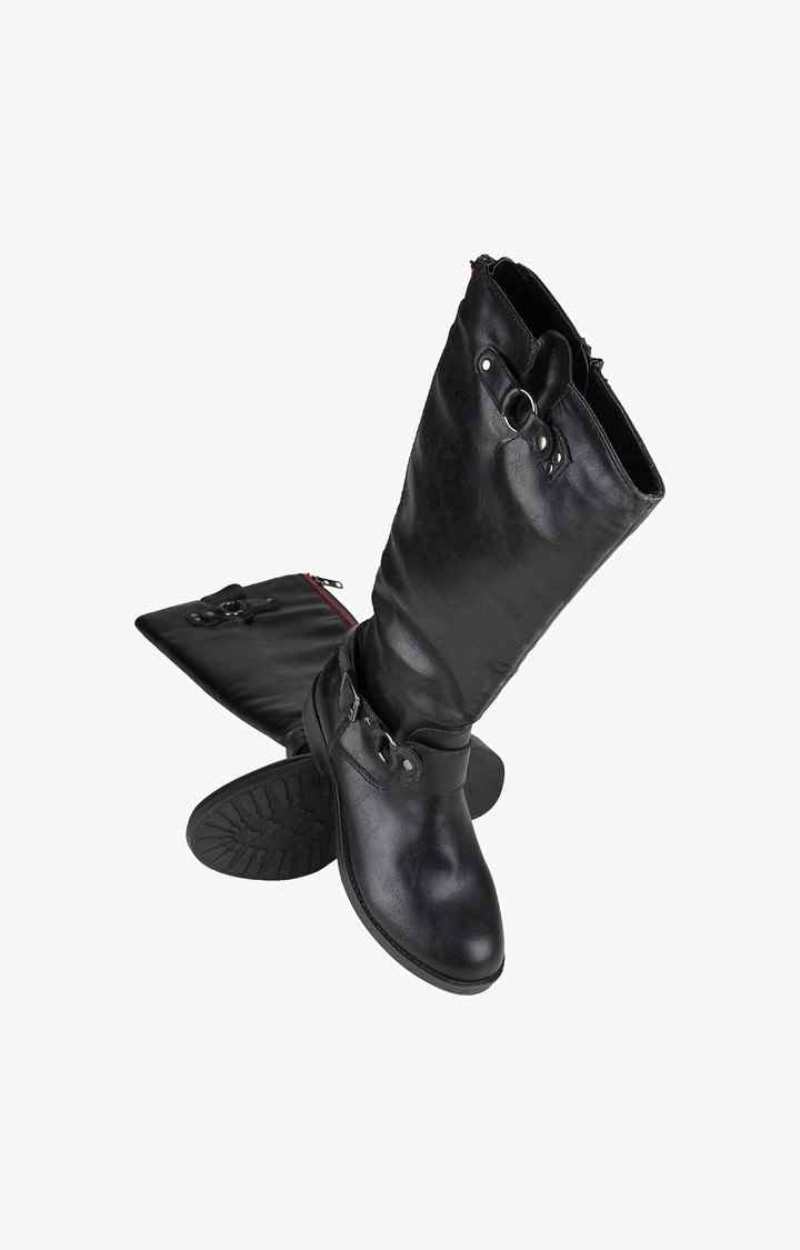 Fayettee Black Boots