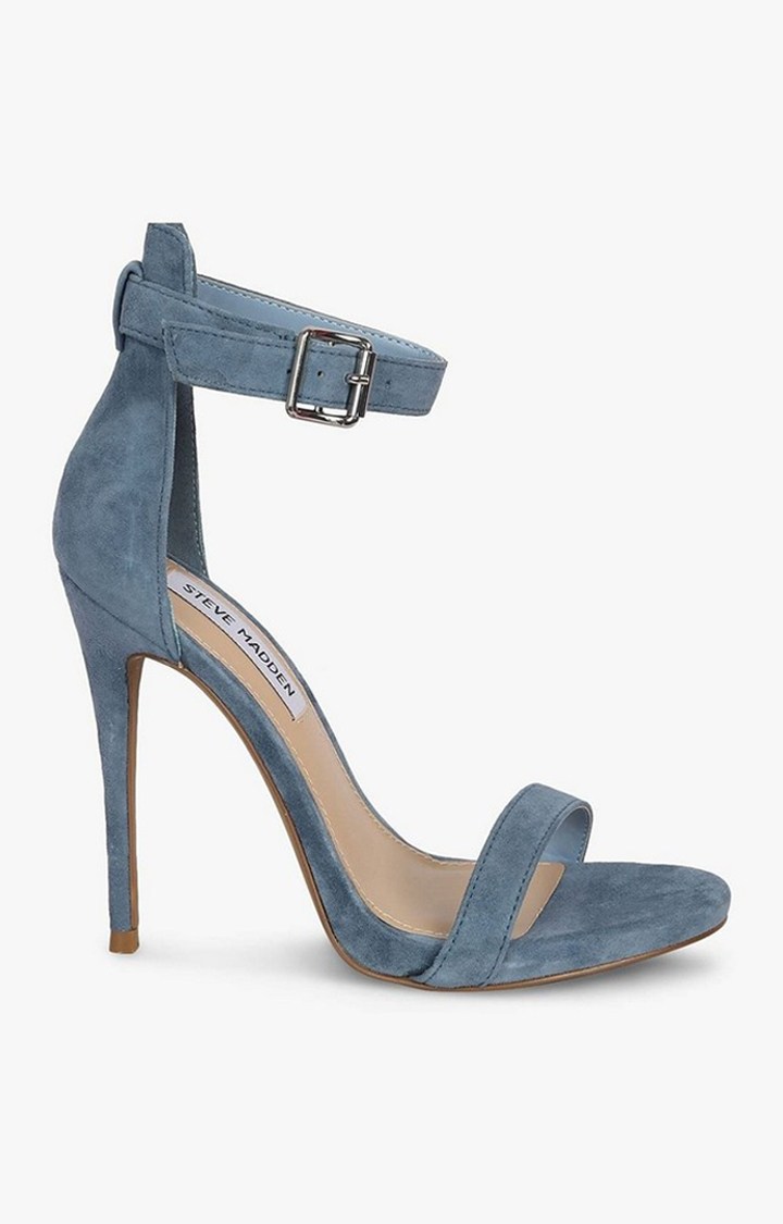 Mercy Blue Heel Sandals
