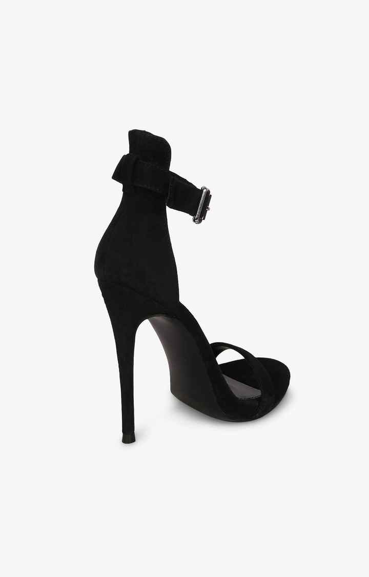 Mercy Black Heel Sandals