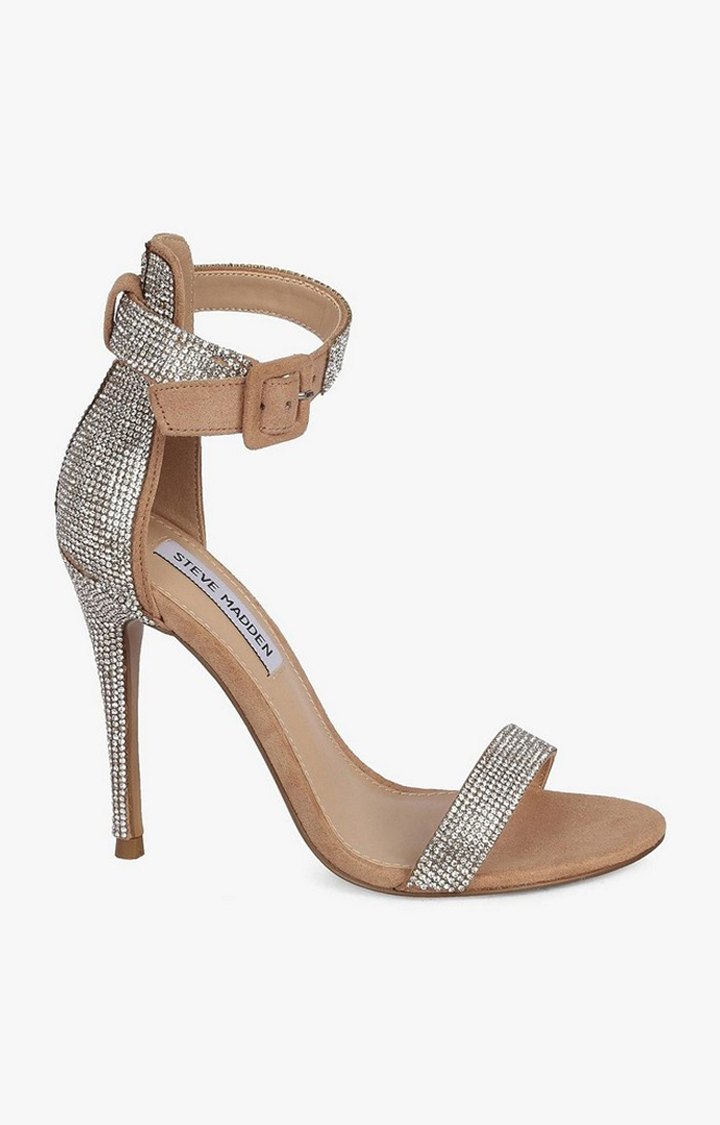 Mischa Silver Heel Sandals