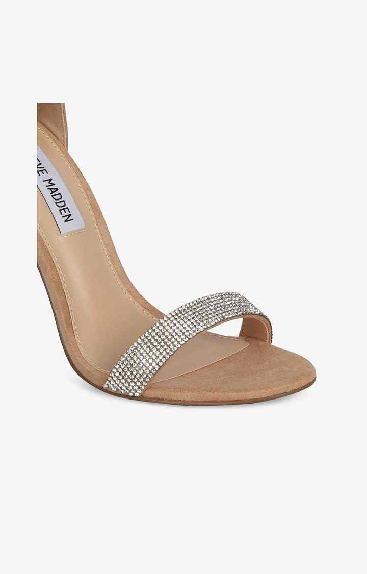 Mischa Silver Heel Sandals