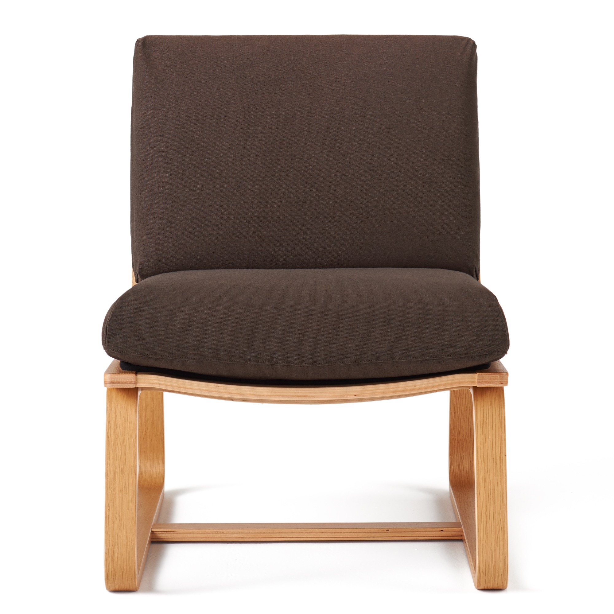 MUJI | COTTON COVER FOR LD SOFA CHAIR / DARKBR