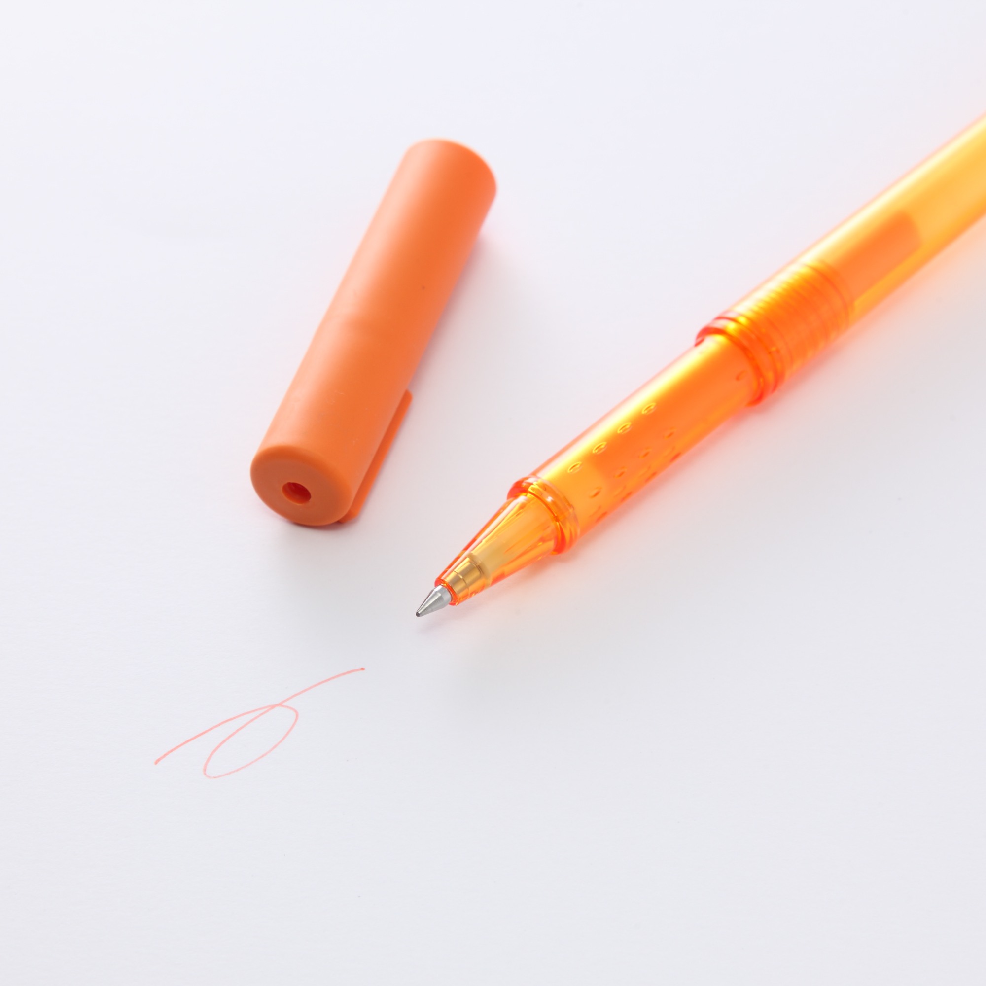 ERASABLE BALL POINT PEN / ORANGE