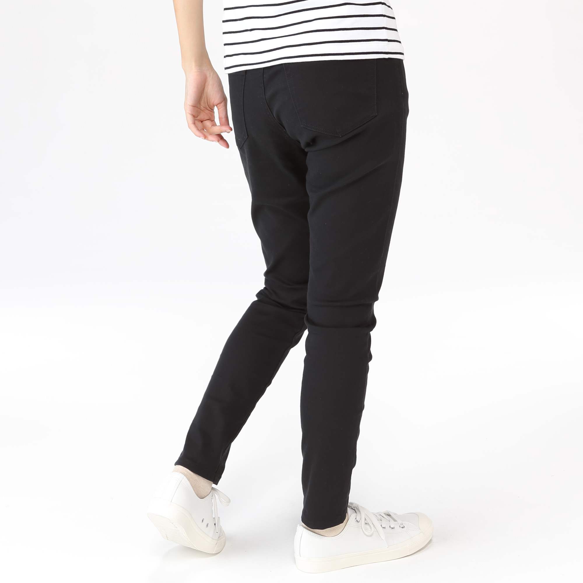 OGC MIX SUPER STRETCH SKINNY TROUSERS ANKLE LENGTH