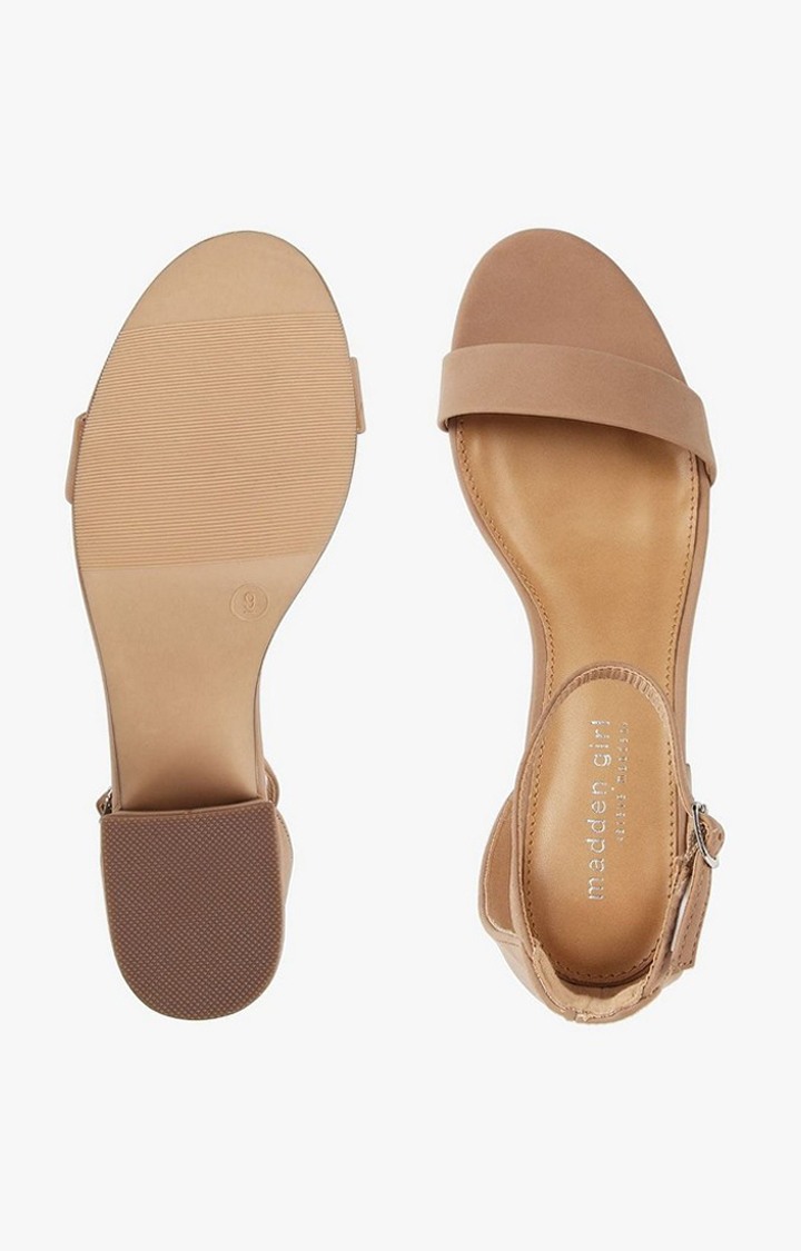 Iraa Brown Heel Sandals