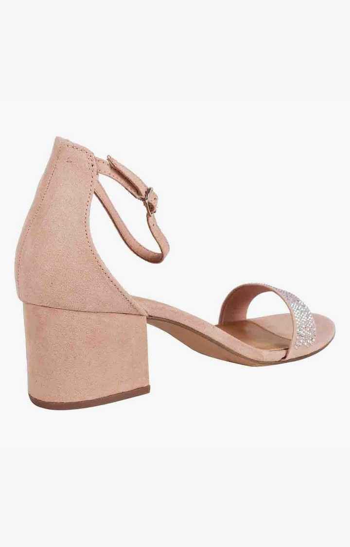 Iraa Pink Heel Sandals