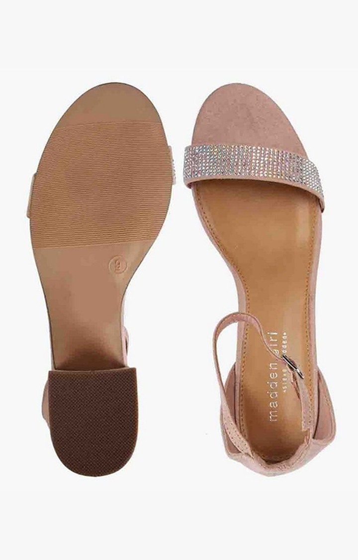 Iraa Pink Heel Sandals