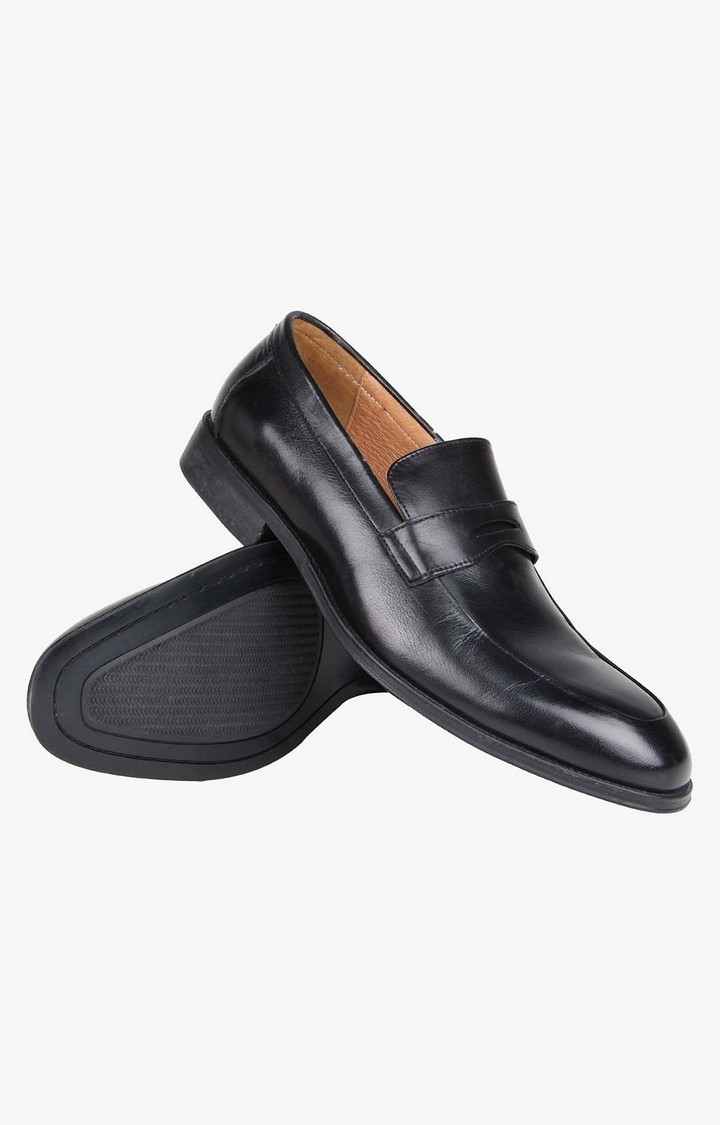 Hoffman Black Driver Loafers