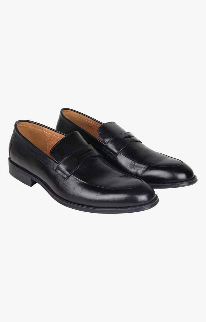Hoffman Black Driver Loafers