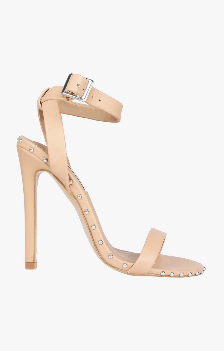 Piercing Natural Heel Sandals