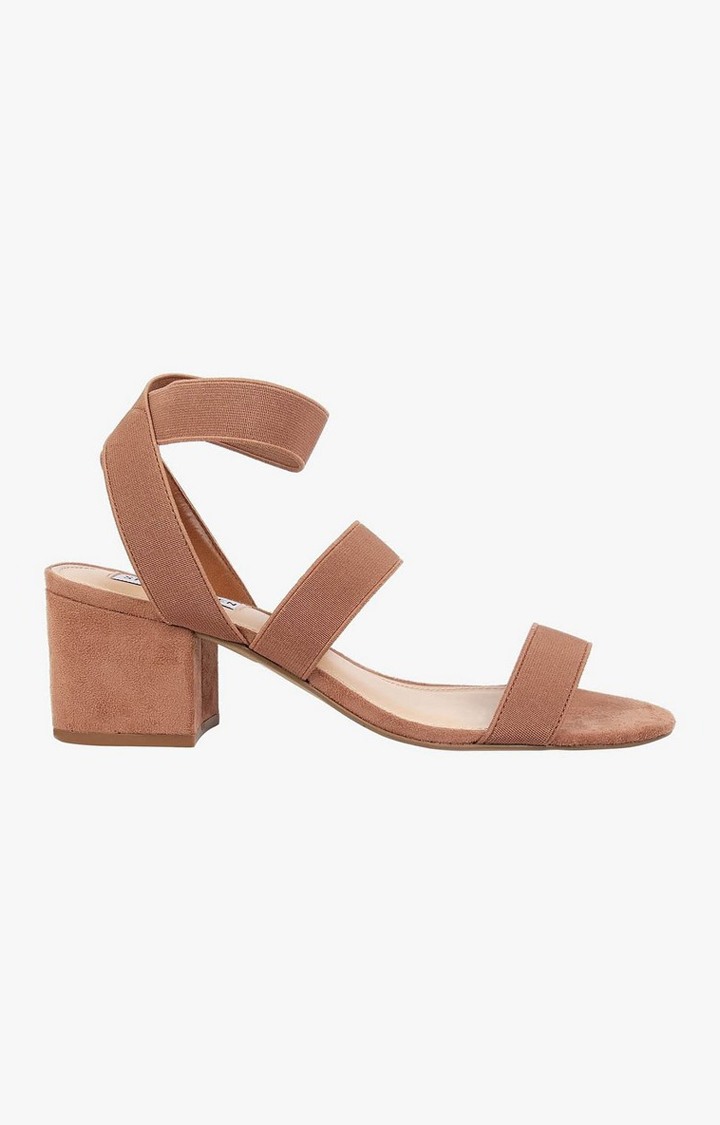 Isolate Brown Heel Sandals