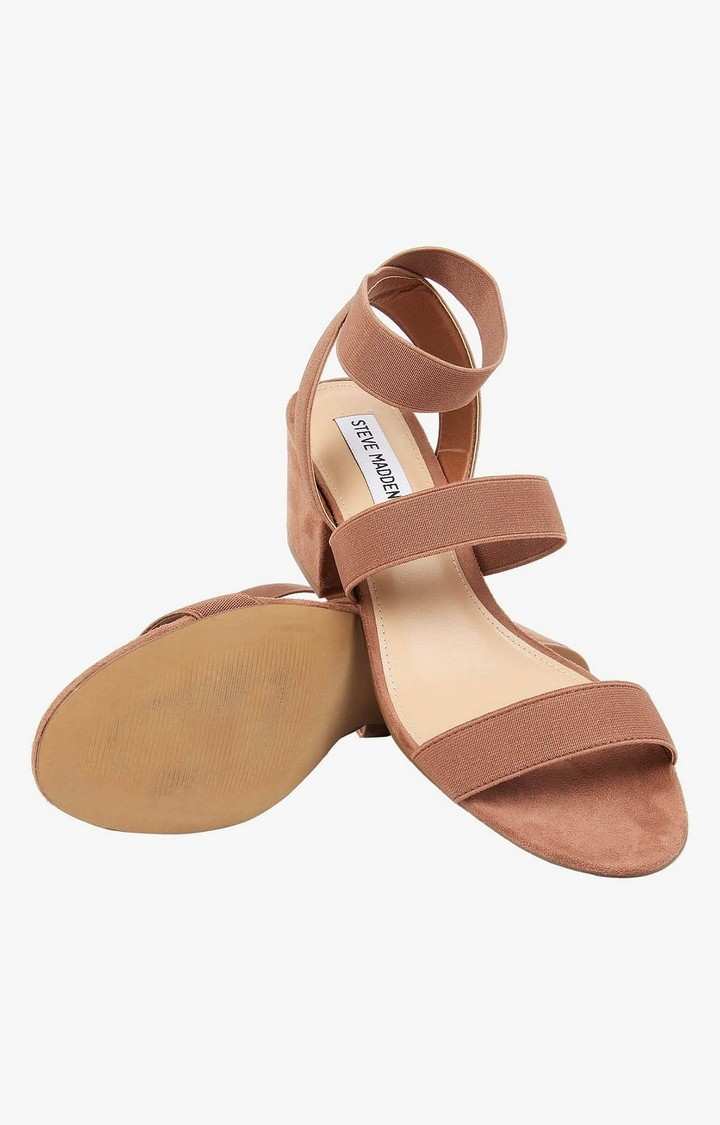 Isolate Brown Heel Sandals