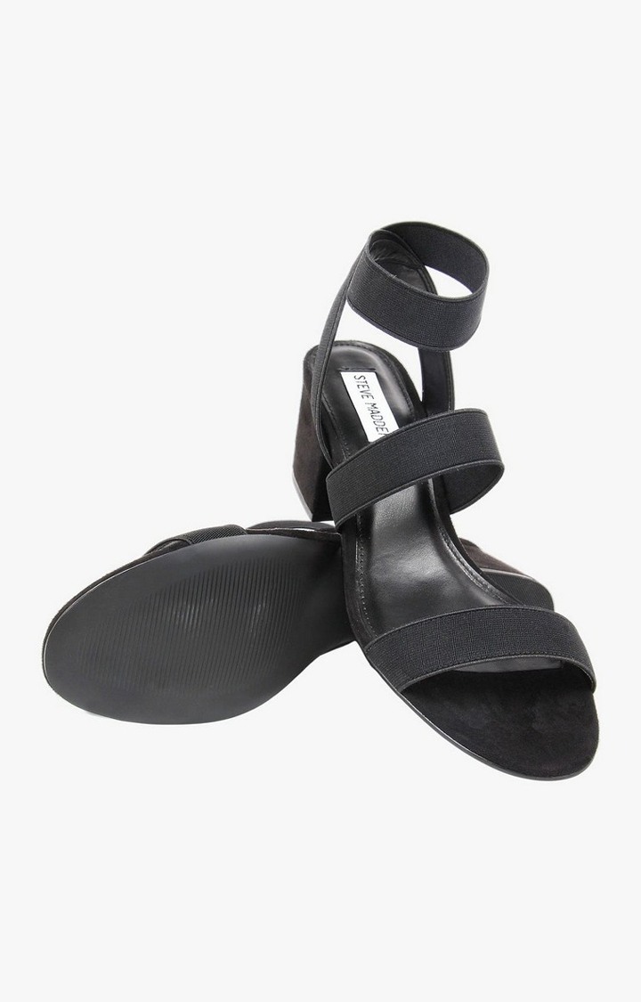 Isolate Black Heel Sandals