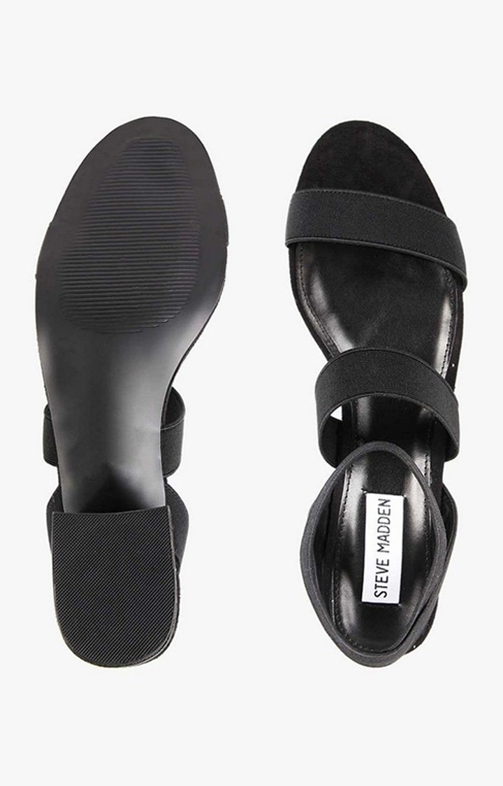 Isolate Black Heel Sandals