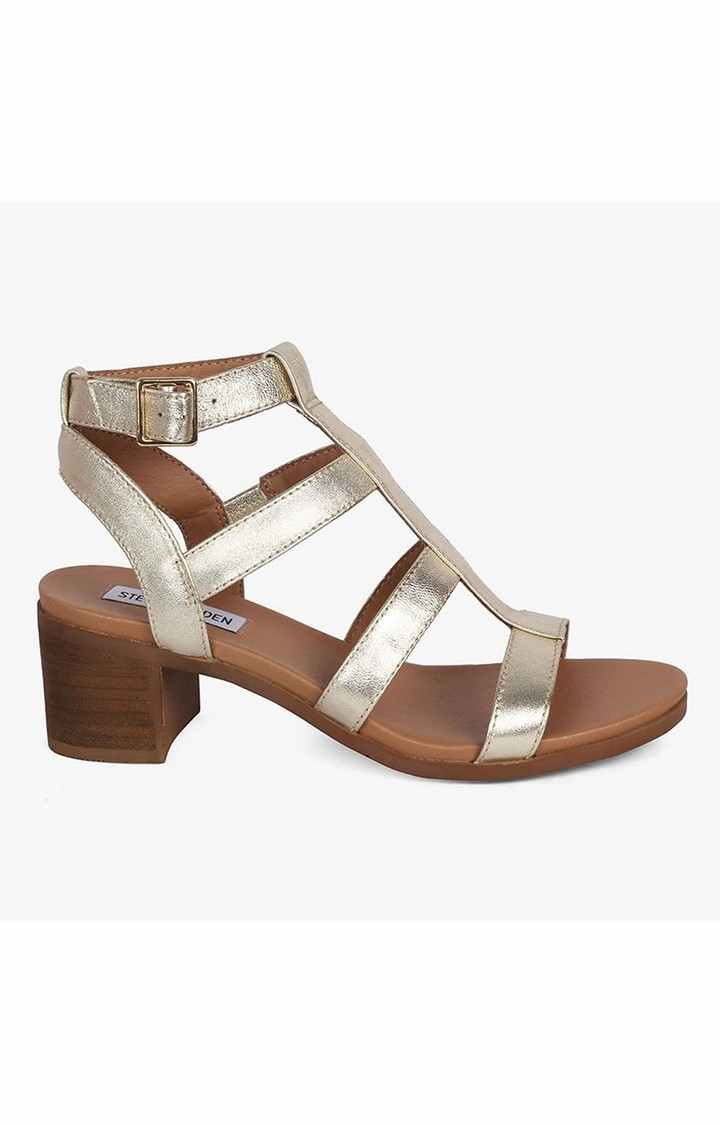 Aphrodite Gold Heel Sandals