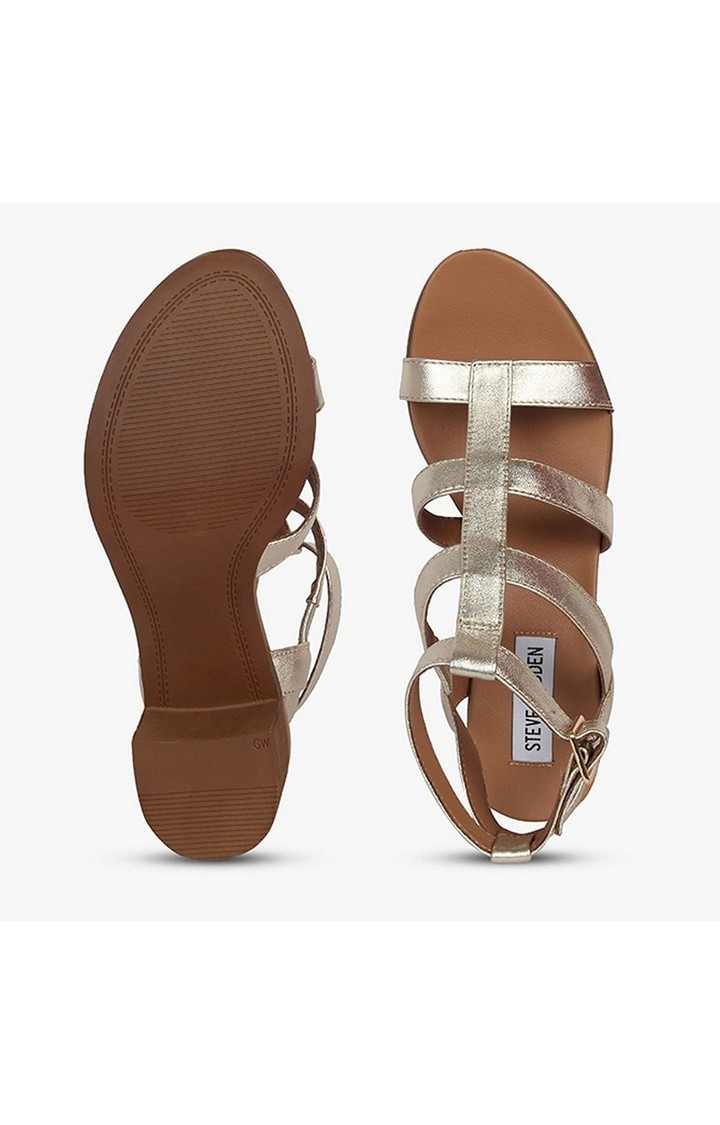Aphrodite Gold Heel Sandals