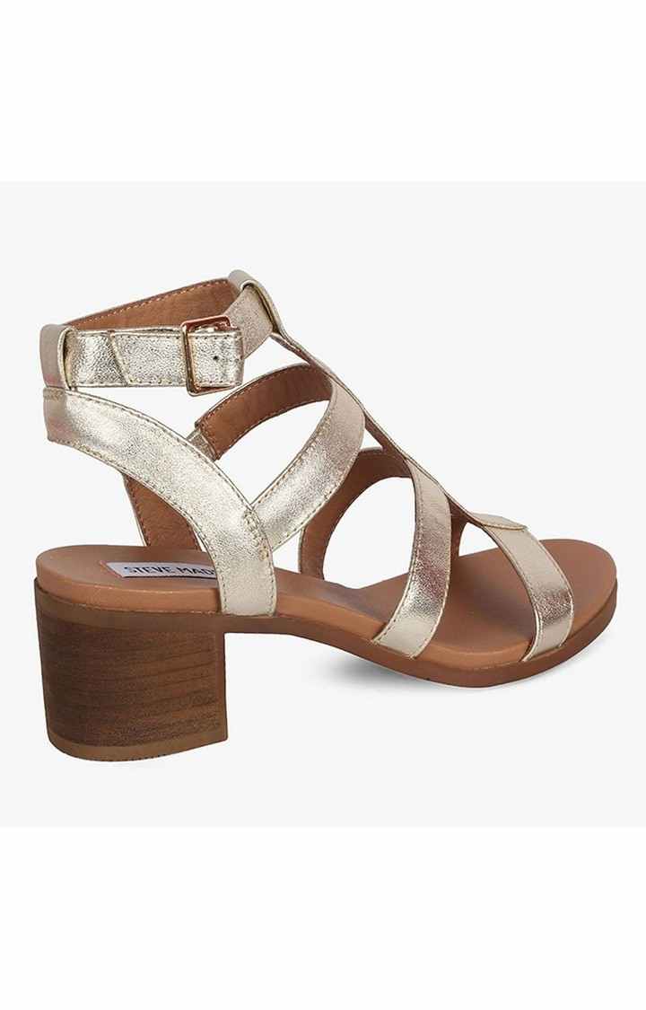 Aphrodite Gold Heel Sandals