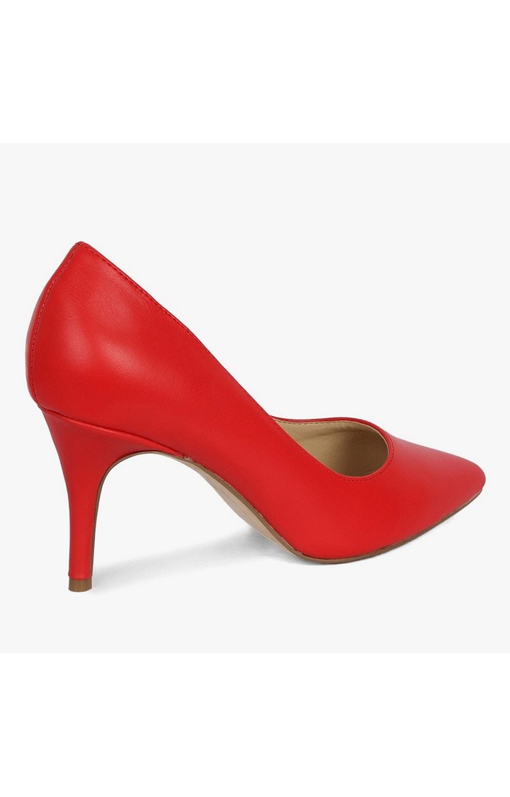 Bari Red Pumps