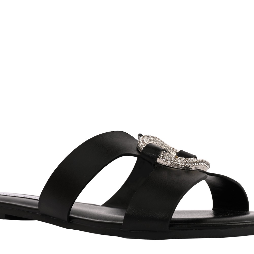 Alanis Black Flats